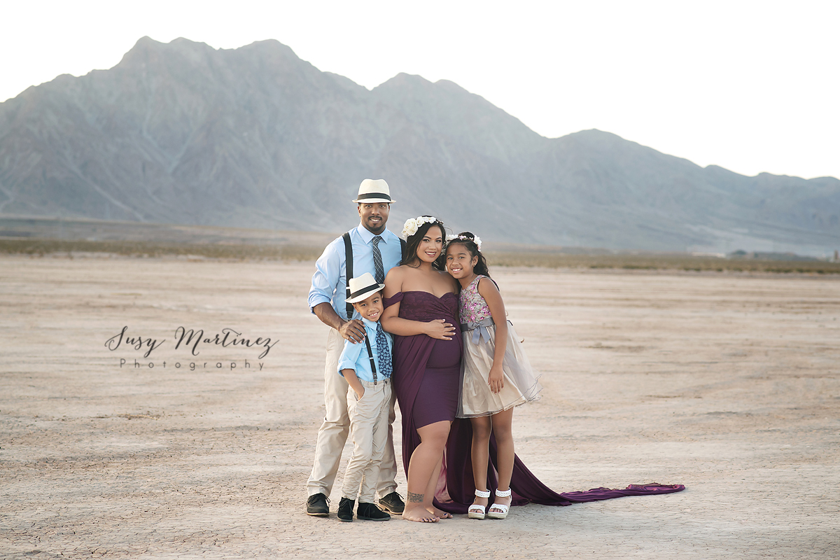 Las Vegas Desert Maternity Photographer