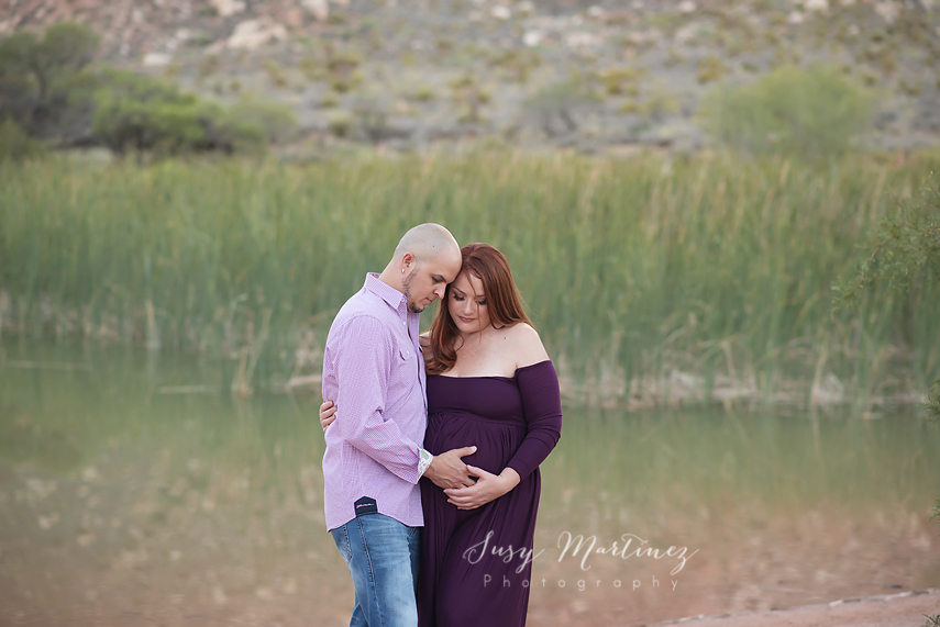 Spring Mountain Ranch maternity photos