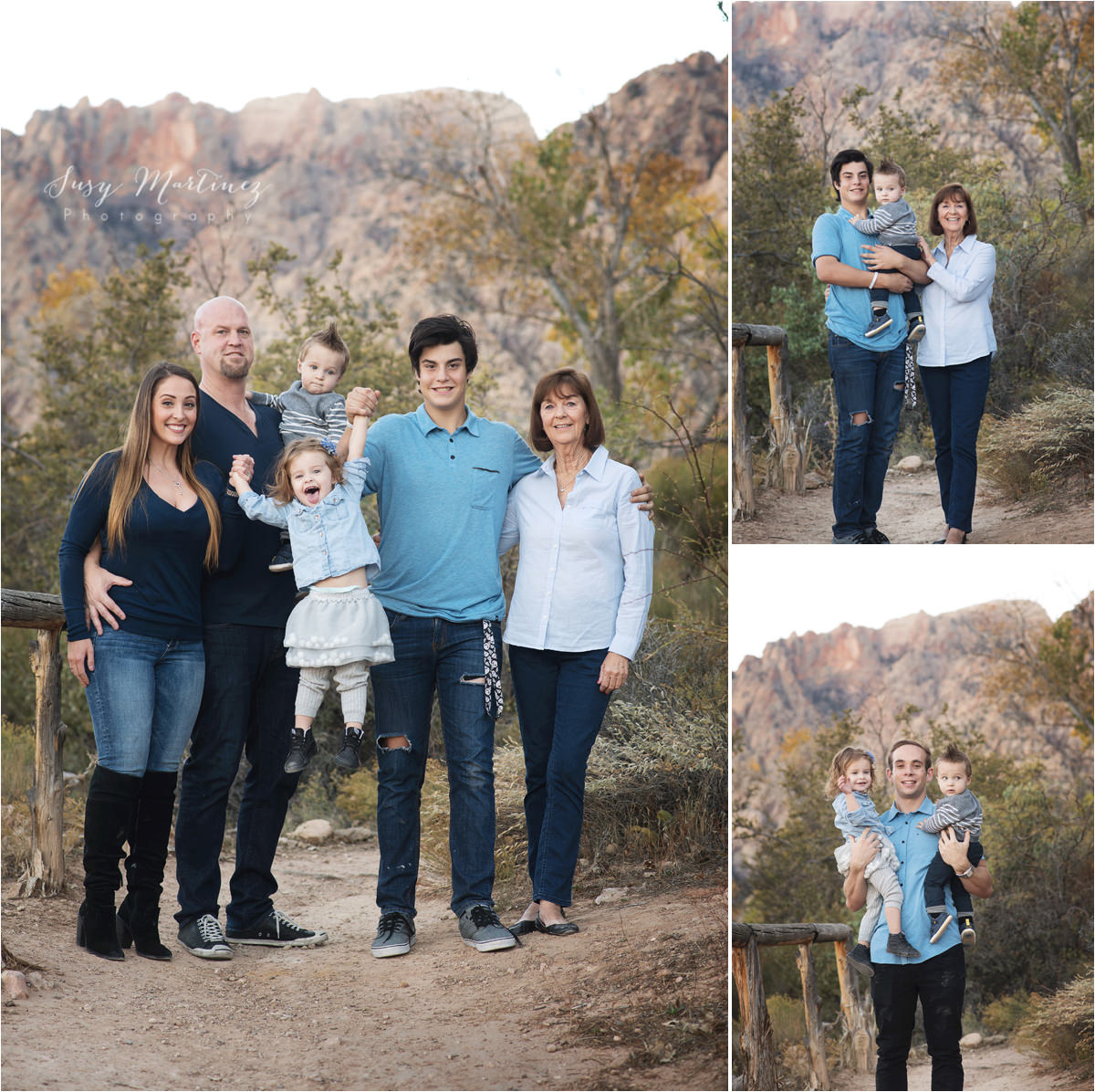 Extended Family Session at Spring Mountain Ranch