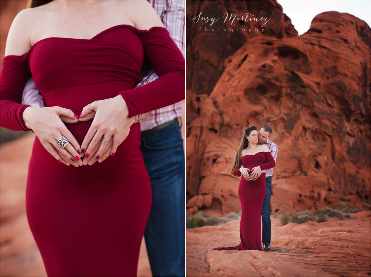 Valley of Fire Maternity Photographer