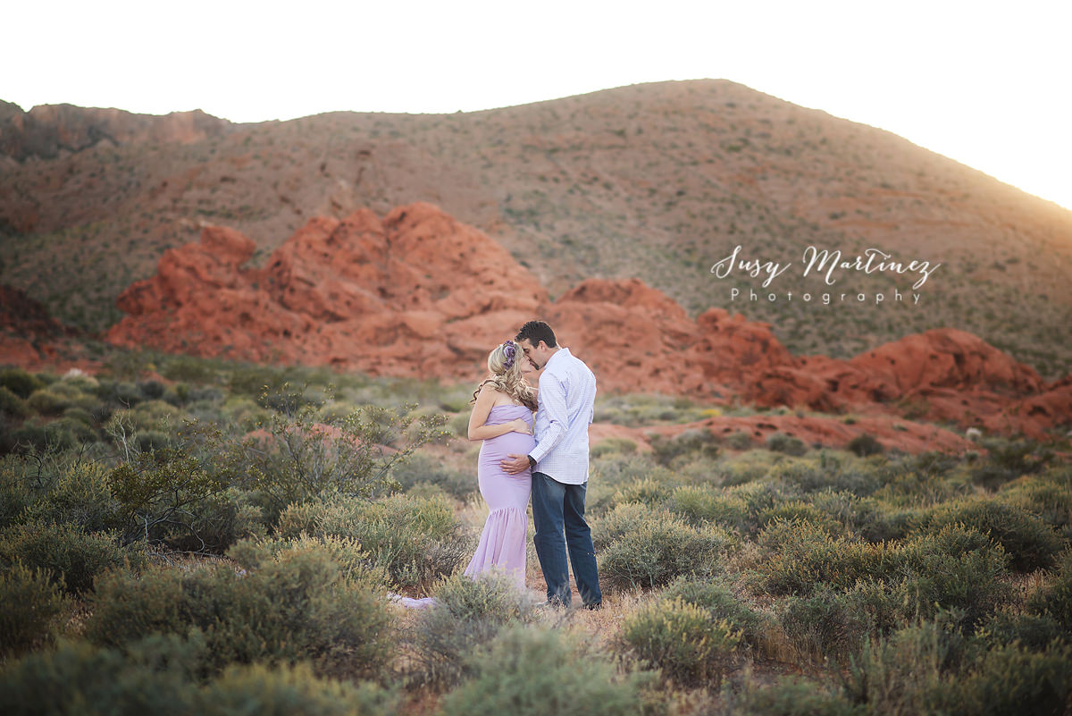 Maternity Photos at Valley of Fire | Bump to Baby Photographer