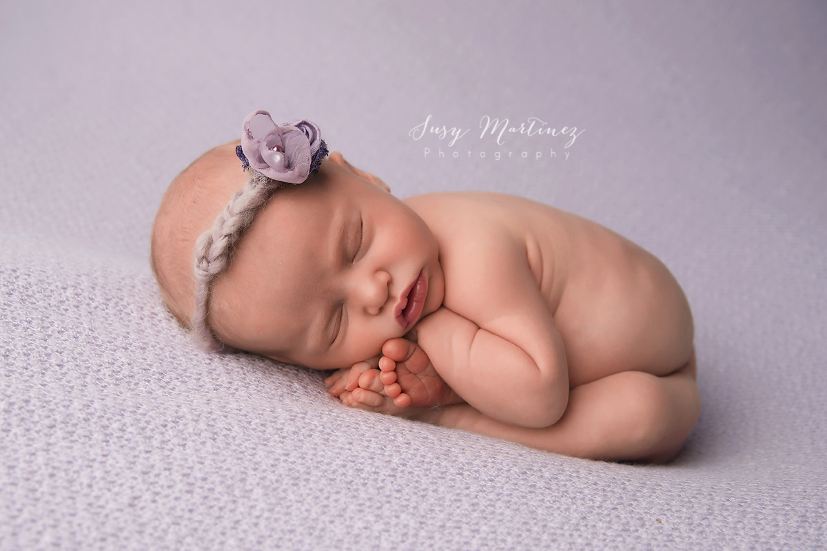 Henderson Newborn Photography | Bump To Baby, purple, lavender, girl