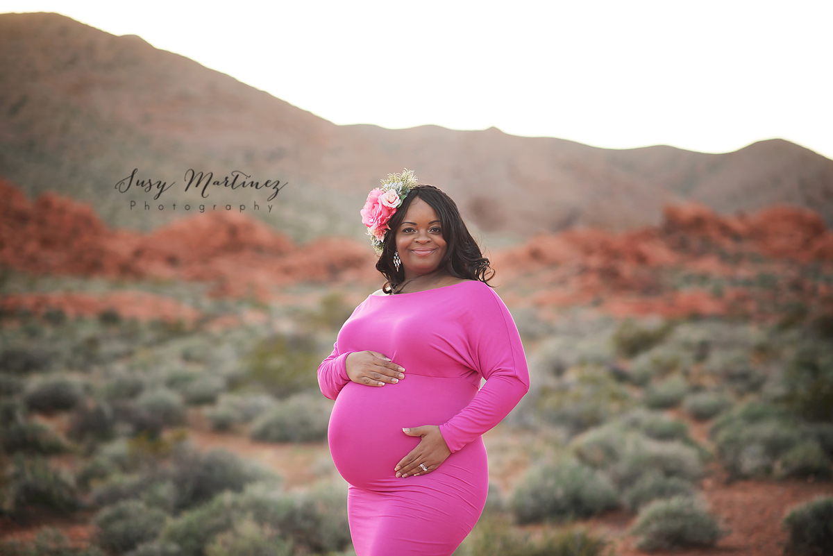 Twin Maternity Session | Valley of Fire