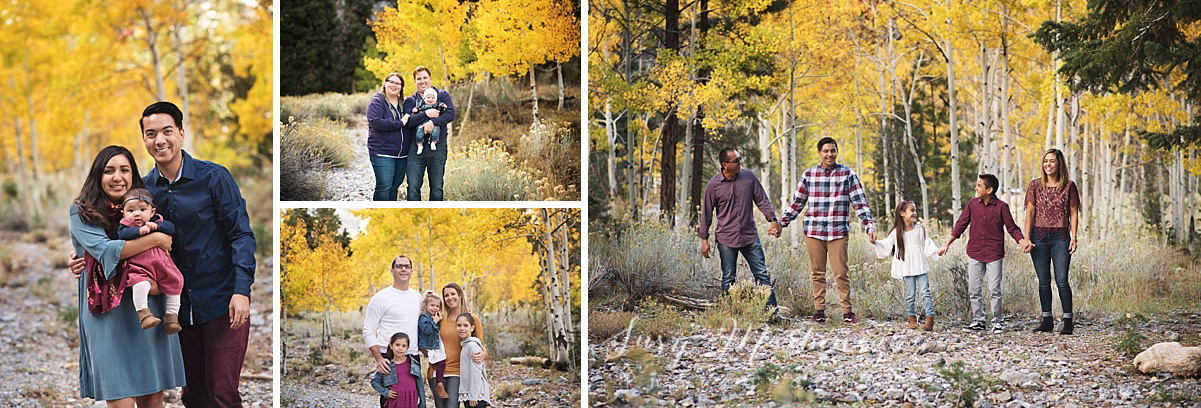 Fall mini sessions with Las Vegas family photographer Susy Martinez in the mountains