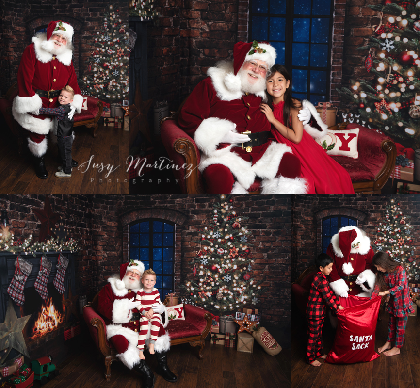 Holiday minis with Santa by Susy Martinez Photography