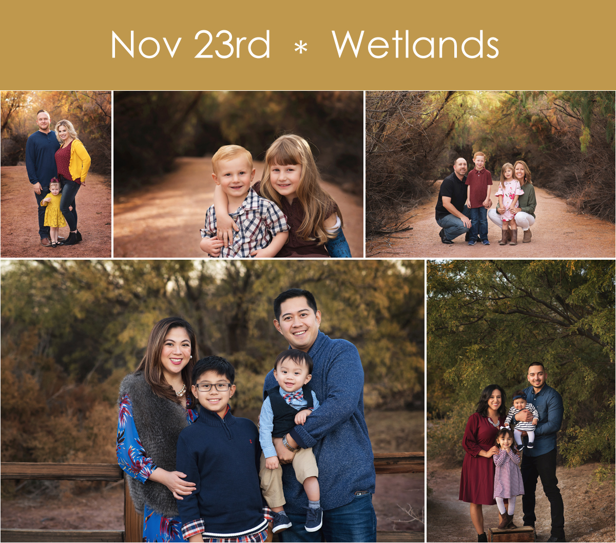 late November mini sessions at the Wetlands with Susy Martinez Photography