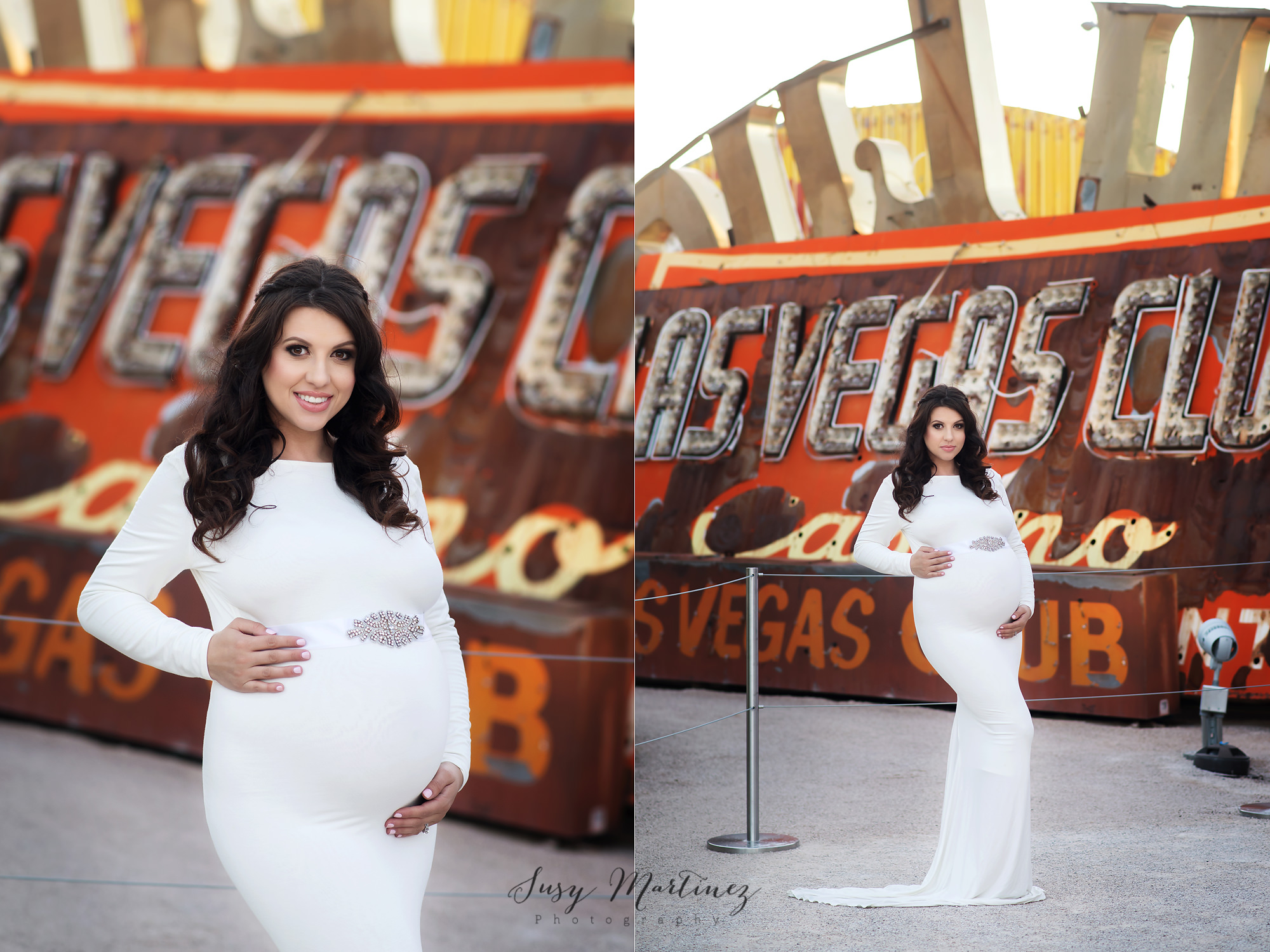 Las Vegas maternity portraits by Susy Martinez Photography