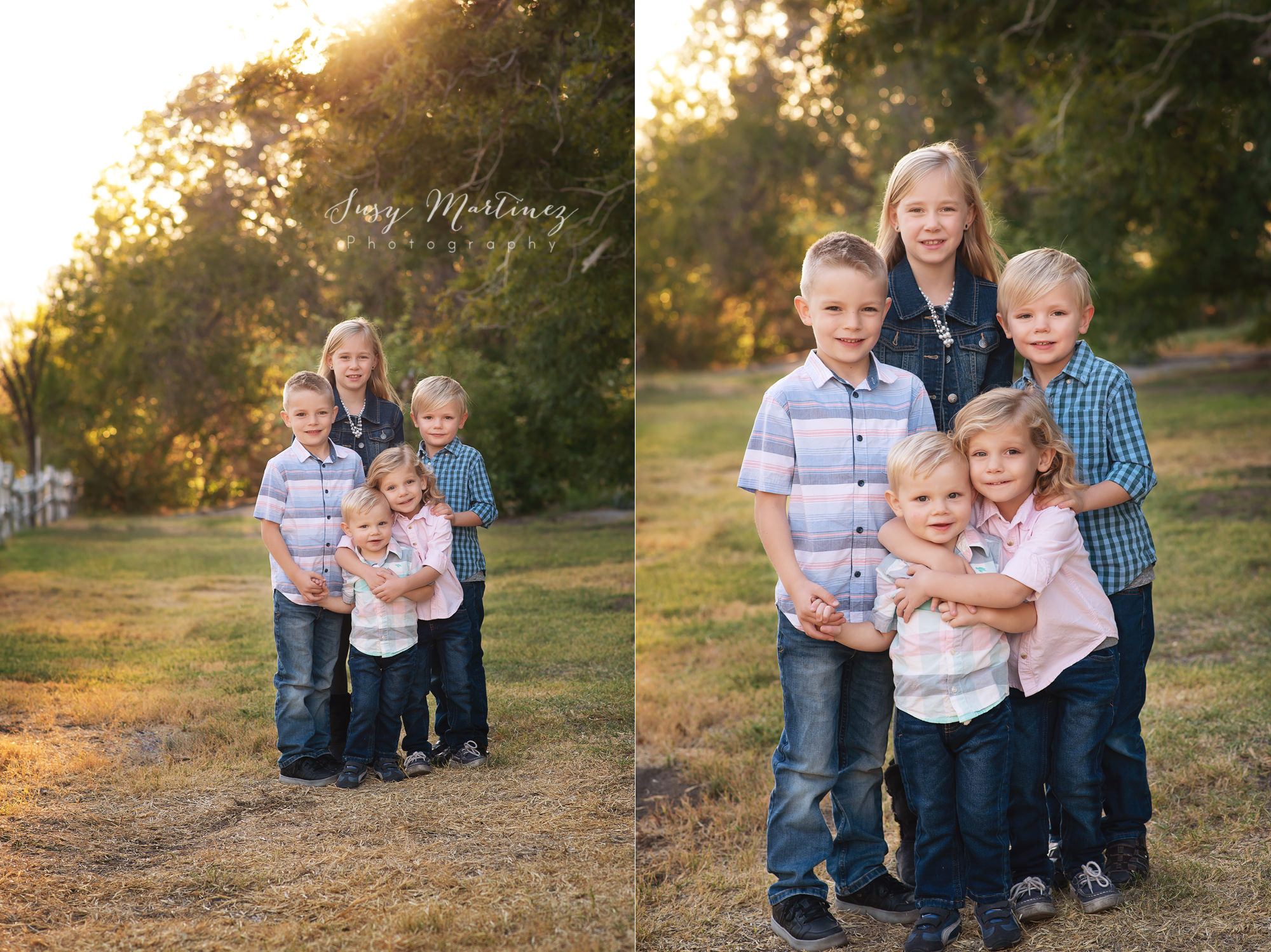 summer Corn Creek Family Portraits in Las Vegas with Susy Martinez Photography