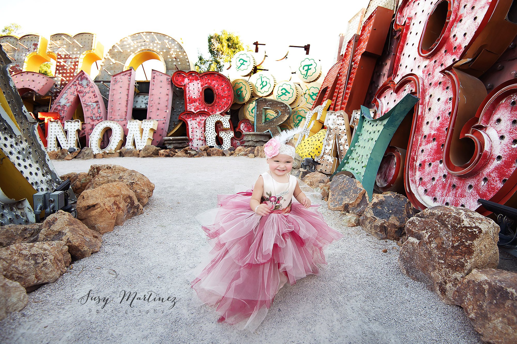 Las Vegas milestone session for 18 month old with Susy Martinez Photography