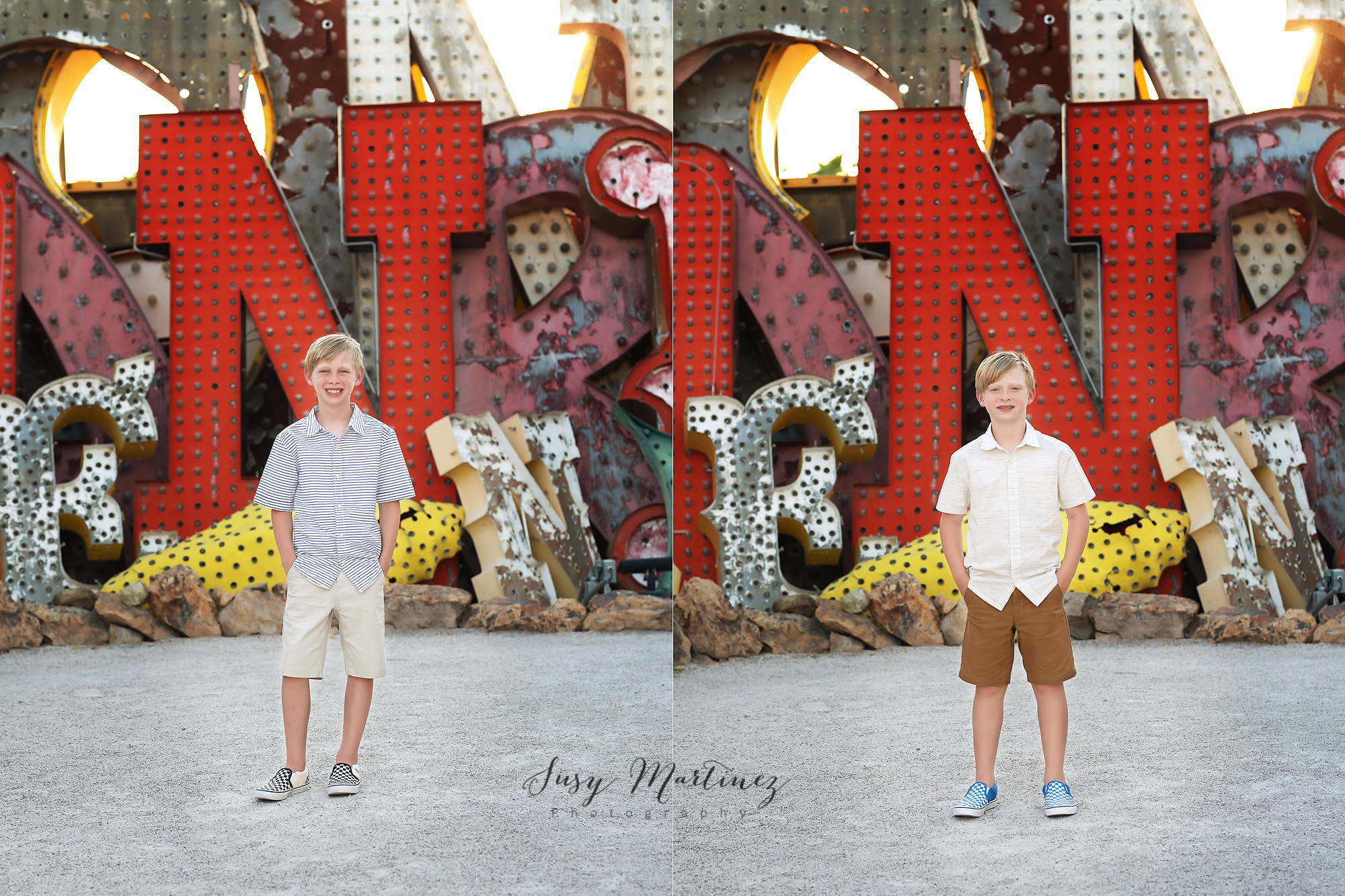 Las Vegas family photographer captures portraits of twin boys